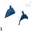 8891899912C15 Rear Wheel Arch Inner Panel, Left For ZEEKR X - JLL Auto Parts