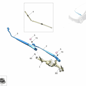 8892111431 Front Wiper Motor For ZEEKR X - JLL Auto Parts
