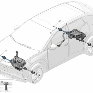 8892397294 Rear Drive Shaft, Left For ZEEKR X - JLL Auto Parts