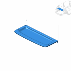 8892672944BA0 Parcel Shelf For ZEEKR X - JLL Auto Parts
