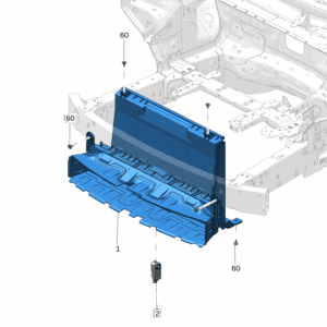 8892908827 Active Grille Shutter For ZEEKR X - JLL Auto Parts
