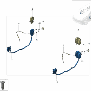 8893167742 Front Door Lock, Left For ZEEKR X - JLL Auto Parts