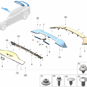 8893645726B12 Spoiler For ZEEKR 7X - JLL Auto Parts