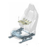 8894276703 Front Seat Cushion Frame Right For ZEEKR 7X - JLL Auto Parts
