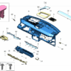 8894715413GA8 Upper Steering Column Cover For ZEEKR X - JLL Auto Parts