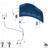 8899600813 Hood Gas Strut, Left For ZEEKR X - JLL Auto Parts