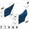 8899666520 Rear Door Check For ZEEKR X - JLL Auto Parts
