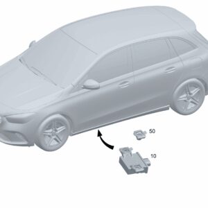 A0009009018 Control Unit, Tire Pressure Monitoring System For Mercedes-Benz EQA 260 - JLL Auto Parts
