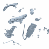 A0997303801 Door Lock, Left For Mercedes-Benz EQA 260 - JLL Auto Parts