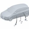 A1679052401 Acceleration Sensor, Airbag Trigger, Left and Right Front Modules For Mercedes-Benz EQA 260 | SKU: A1679052401