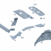 A1776111300 Side Member Cover, Center Left For Mercedes-Benz EQA 260 - JLL Auto Parts