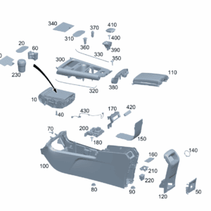 A1776806201 Storage Compartment, Center Console For Mercedes-Benz EQA 260 - JLL Auto Parts