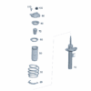 A2433230100 Shock Absorber Strut, Left Front For Mercedes-Benz EQA 260 - JLL Auto Parts