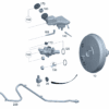 A2434301000 Brake Booster For Mercedes-Benz EQA 260 - JLL Auto Parts
