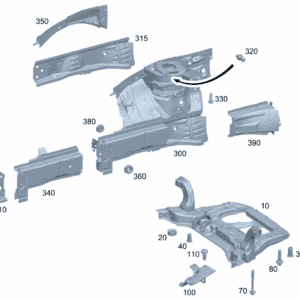 A2436206900 Integrated Bracket For Mercedes-Benz EQA 260 - JLL Auto Parts