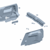 A24369001009E07 Luggage Compartment Trim, Left For Mercedes-Benz EQA 260 - JLL Auto Parts