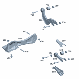 A2473508200 CAMBER ARM, Left Rear For Mercedes-Benz EQA 260 - JLL Auto Parts