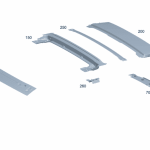 A2476570600 Roof Panel For Mercedes-Benz EQA 260 - JLL Auto Parts