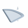 A2476708301 Side Window For Mercedes-Benz EQA 260 - JLL Auto Parts
