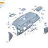 A24768015057C70 Instrument Panel For Mercedes-Benz EQA 260 - JLL Auto Parts