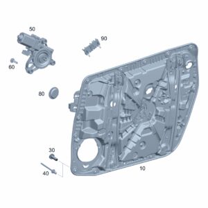 A2477201906 Door Inner Panel, Left For Mercedes-Benz EQA 260 - JLL Auto Parts