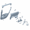 A24773013039051 Door Trim Panel Carrier, Left For Mercedes-Benz EQA 260 - JLL Auto Parts