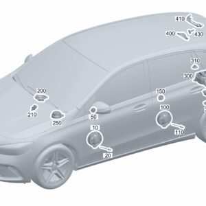 A2478201402 Speaker, Left Front Door For Mercedes-Benz EQA 260 | SKU: A2478201402