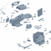A2478303902 A/C Housing For Mercedes-Benz EQA 260 | SKU: A2478303902