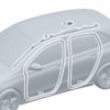 A2478603004 Head Thorax Airbag, Right For Mercedes-Benz EQA 260 - JLL Auto Parts
