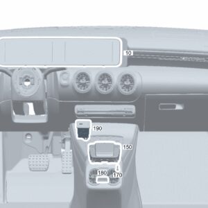 A2479008211 Control Unit, Display For Mercedes-Benz EQA 260 | SKU: A2479008211