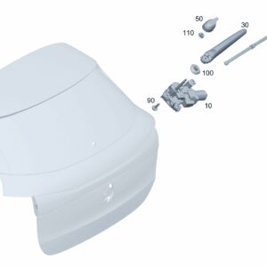 A2479065102 Wiper Motor, Tailgate For Mercedes-Benz EQA 260 - JLL Auto Parts