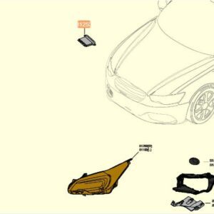11H941773A 11H941774A Headlight For Anhui VW CUPRA 06 | SKU: 11H941773A 11H941774A
