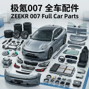 Zeekr 007 Full Series Auto Parts - One-stop Supply | SKU: zeekr 007 parts