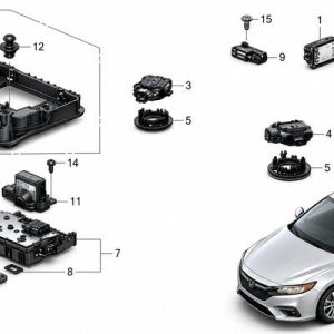 34260-31A-H01 Luggage Compartment Light Assembly / Trunk Light (Applicable to Honda NS1)