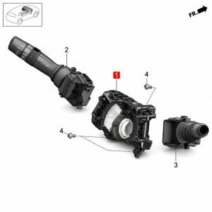 35251-T5A-B02 Combination Switch Bezel / Housing (Applicable to Honda NS1)