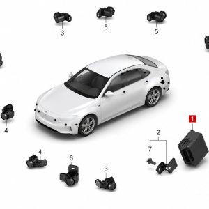 39670-31A-H01 Parking Sensor Control Unit / Back Radar Control Unit (Applicable to Honda NS1)